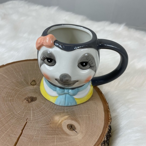 Sloth Coffee Cup Water Bottle NWT - Picture 2 of 11